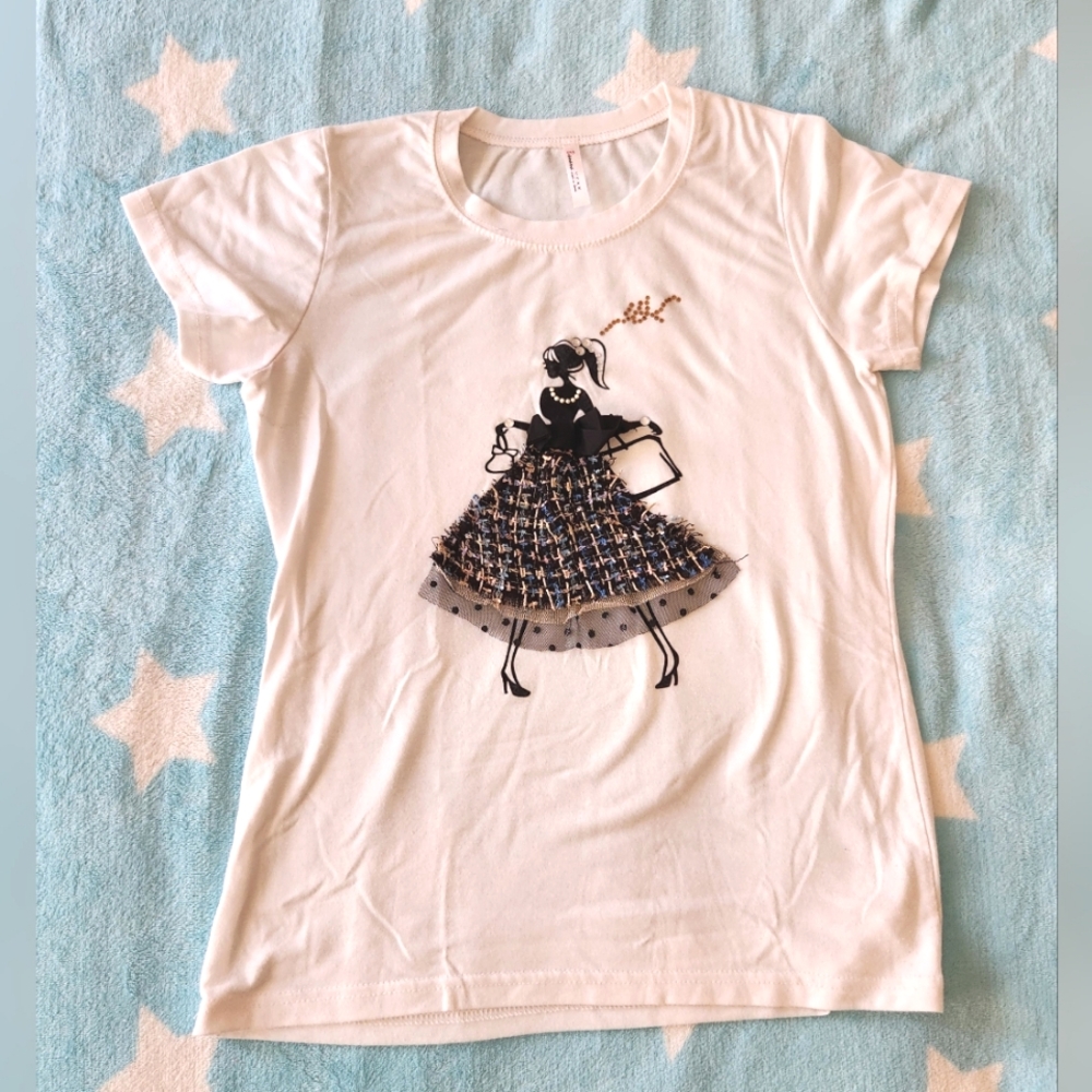 Ladies' short sleeves